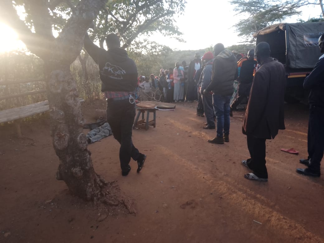 A man murdered at Mukaa- Makueni.