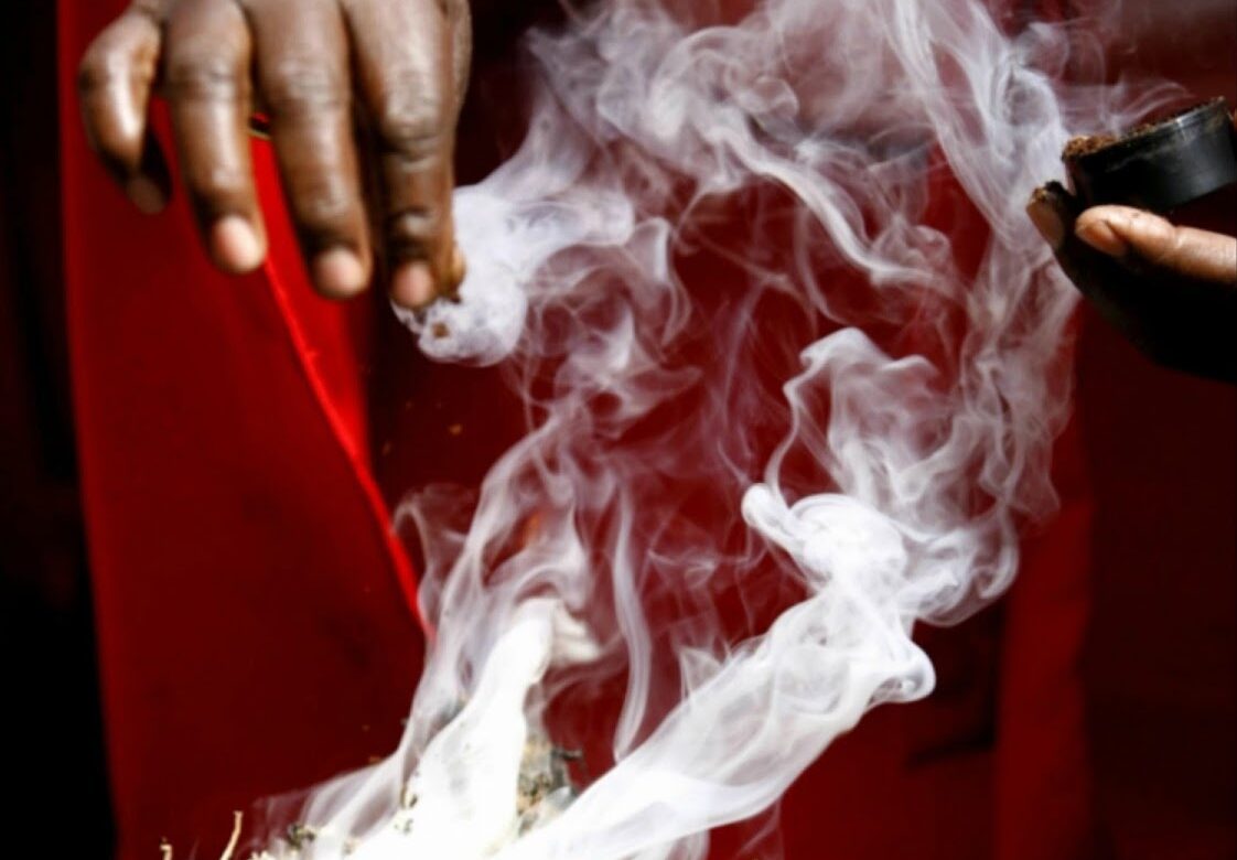 A traditional healer marries seven wives in one week.