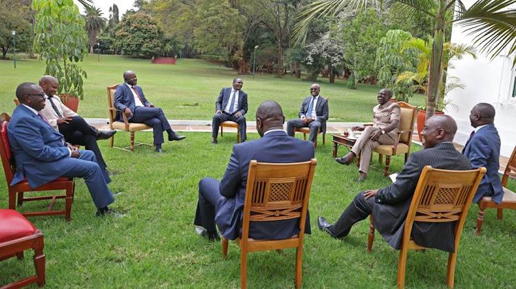 Expelled Orange Democratic Movement (ODM) members of parliament meet with President Ruto.
