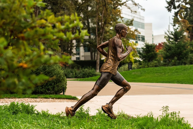 Nike honors Kipchoge with statue and running track