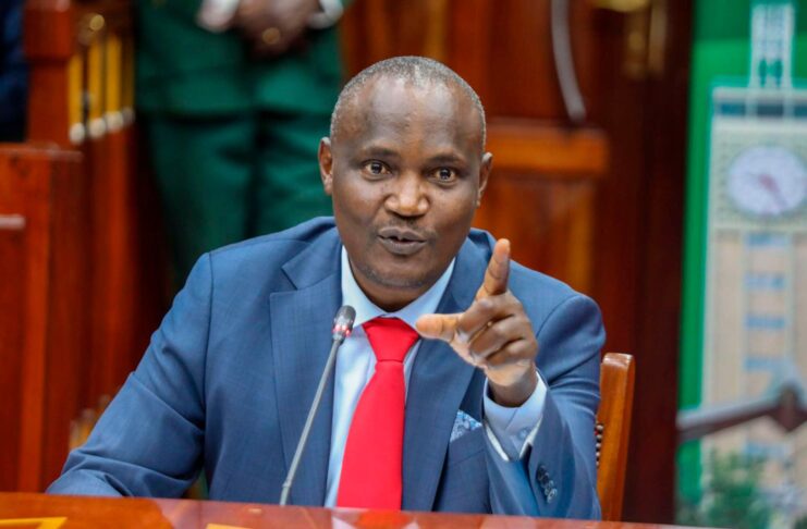 Treasury CS John Mbadi