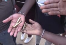 Teargas and Tension in Kerugoya: Youths Fight Back Against Police Crackdown