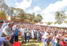 Kindiki Rallies Machakos Residents Behind Development, Not Drama