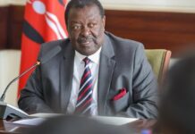 PCS MUSALIA MUDAVADI CONDOLED WITH THE FAMILY OF THE LATE DR. ENOCK ANDANJE