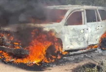 Violence Erupts in Malava as Candidate’s Vehicle Torched on By-Election Day