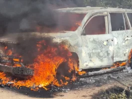 Violence Erupts in Malava as Candidate’s Vehicle Torched on By-Election Day